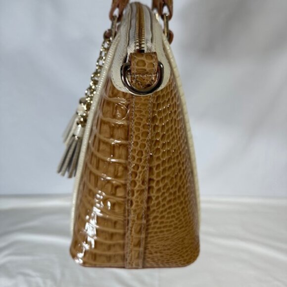 NWT VINTAGE BRAHMIN MULTI FLORA MEDIUM DUXBURY FLORAL PURSE/SHOULDER BAG/SATCHEL - Picture 9 of 14